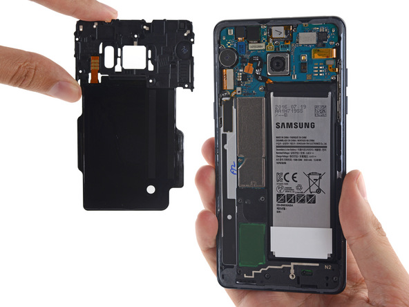mo bung sieu pham galaxy note7 tan nhiet chat long khe but s pen chong tham kho sua chua