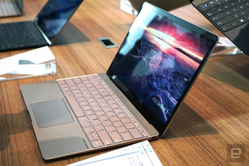 asus zenbook 3 chiec macbook chay windows 10