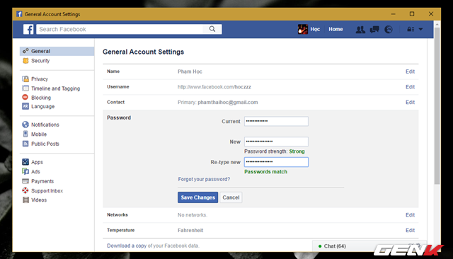 huong dan cach tu bao ve minh khoi virus facebook dang lay lan hien nay