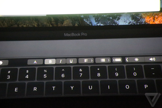 tat ca nhung dieu ban co the lam voi touch bar tren macbook pro moi