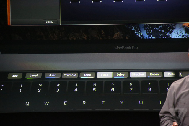 tat ca nhung dieu ban co the lam voi touch bar tren macbook pro moi