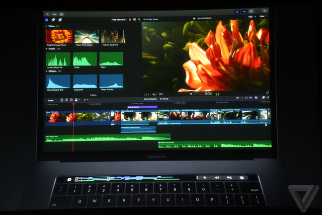tat ca nhung dieu ban co the lam voi touch bar tren macbook pro moi