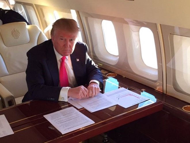 ong donald trump chua tung su dung may tinh