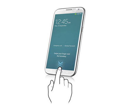 samsung dang buo c chan va o ma ng sa n xua t chip cam bien van tay