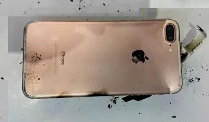 iphone 7 plus pha t no sau khi roi xuo ng da t