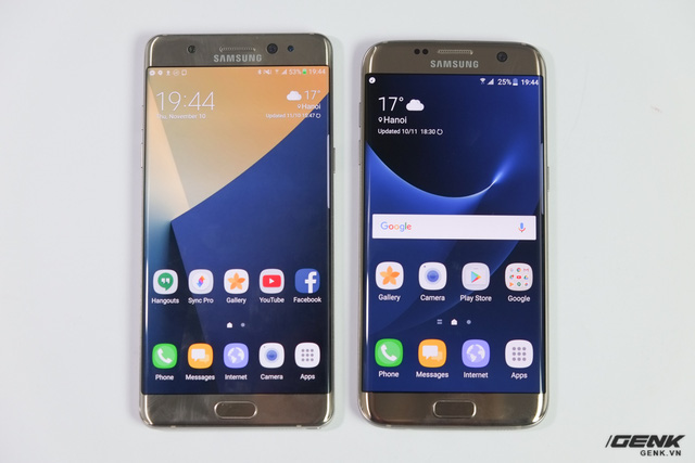 voi ban cap nhat android 70 nougat khoang cach giua galaxy s7 va galaxy note7 ngay cang bi thu hep