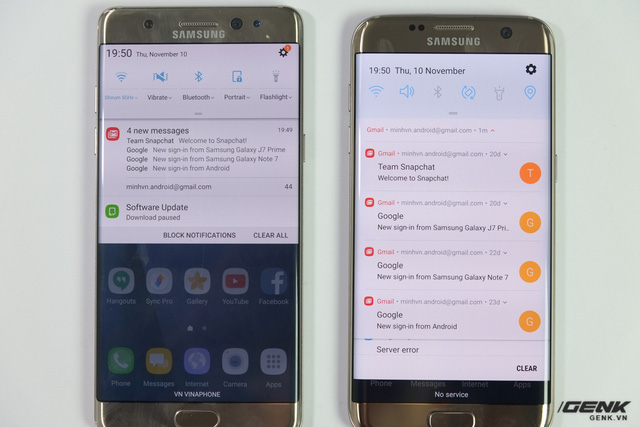 voi ban cap nhat android 70 nougat khoang cach giua galaxy s7 va galaxy note7 ngay cang bi thu hep