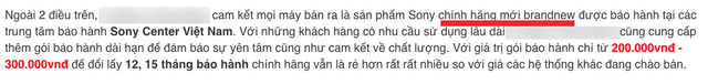 xuat hien thong tin lo hang xperia giam gia 50 gan day thuc chat chi la hang loai b can can trong khi mua