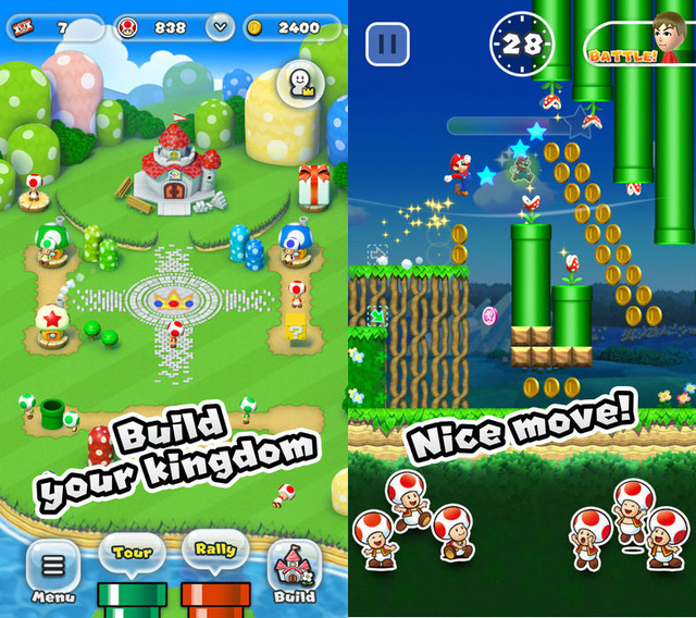 nintendo chi nh thu c tri nh la ng tu a game super mario run tren app store cho phe p ta i ve mie n phi