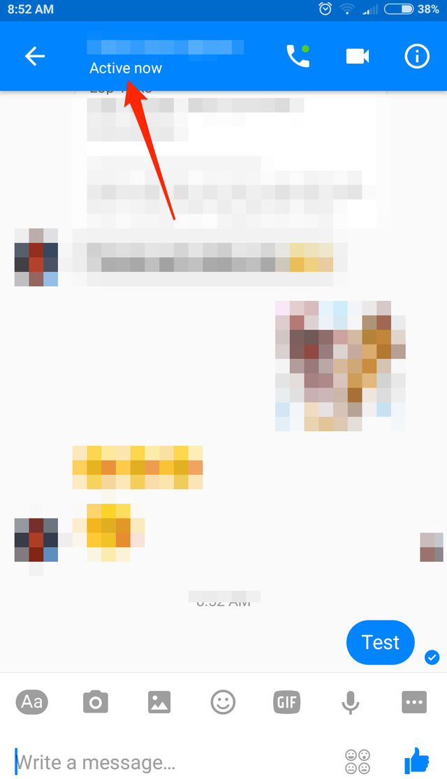 lam sao tro nen vo hinh khi online tren facebook messenger