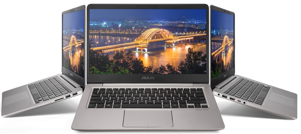 laptop voi vien man hinh sieu mong asus ux410 ra mat thi truong viet nam