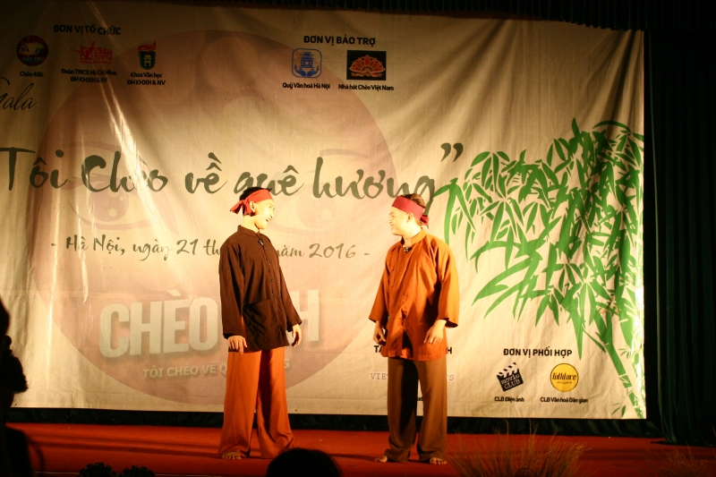 gala toi cheo ve que huong mang san khau dan gian tu san dinh ve truong hoc