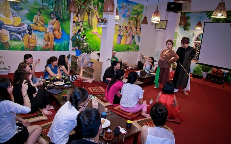 gap go nhom ban tre mang nghe thuat dan gian den voi gioi tre