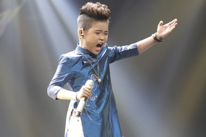 hoc tro dong nhi la quan quan the voice xuat sac the gioi