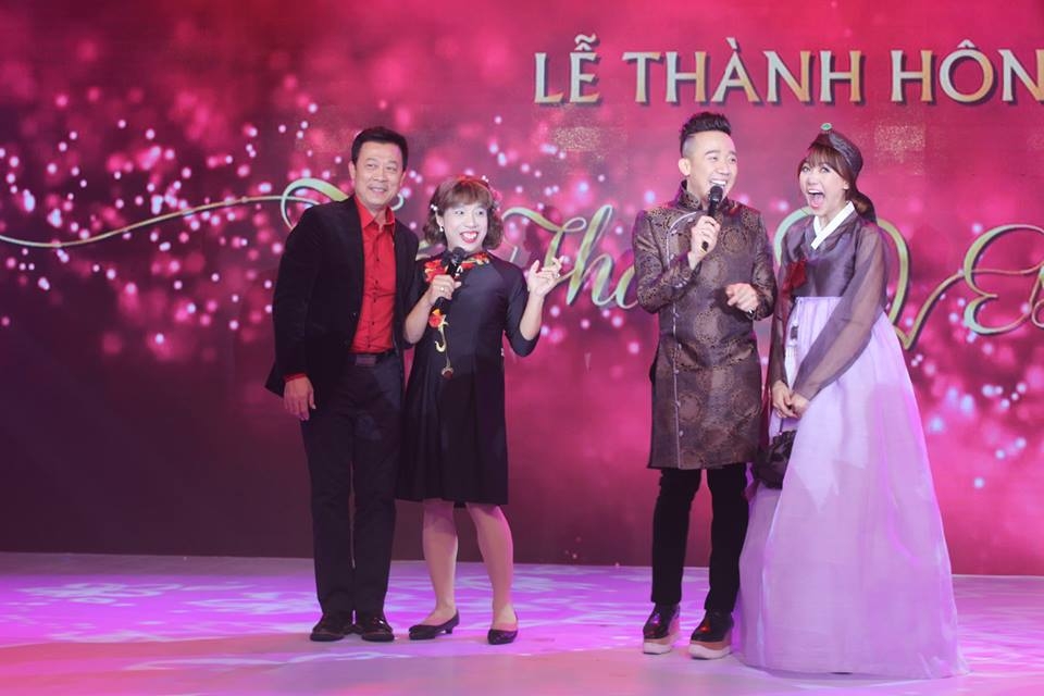 khoanh khac hanh phuc cua co dau chu re hari tran thanh