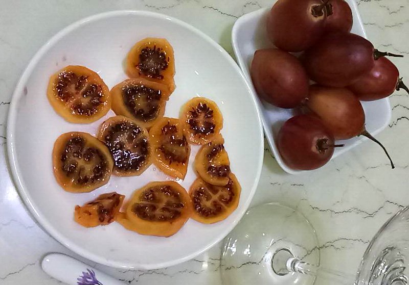 ca chua la chua nhu chanh leo thom mui dua