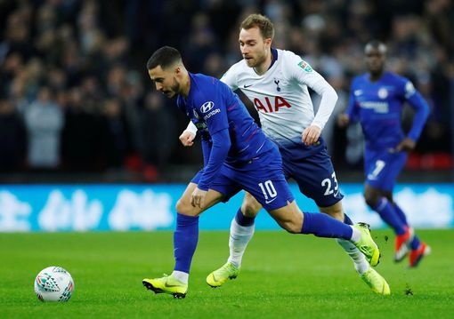 truc tiep tottenham vs chelsea 3h00 91 league cup var len tieng ga trong mo ti so