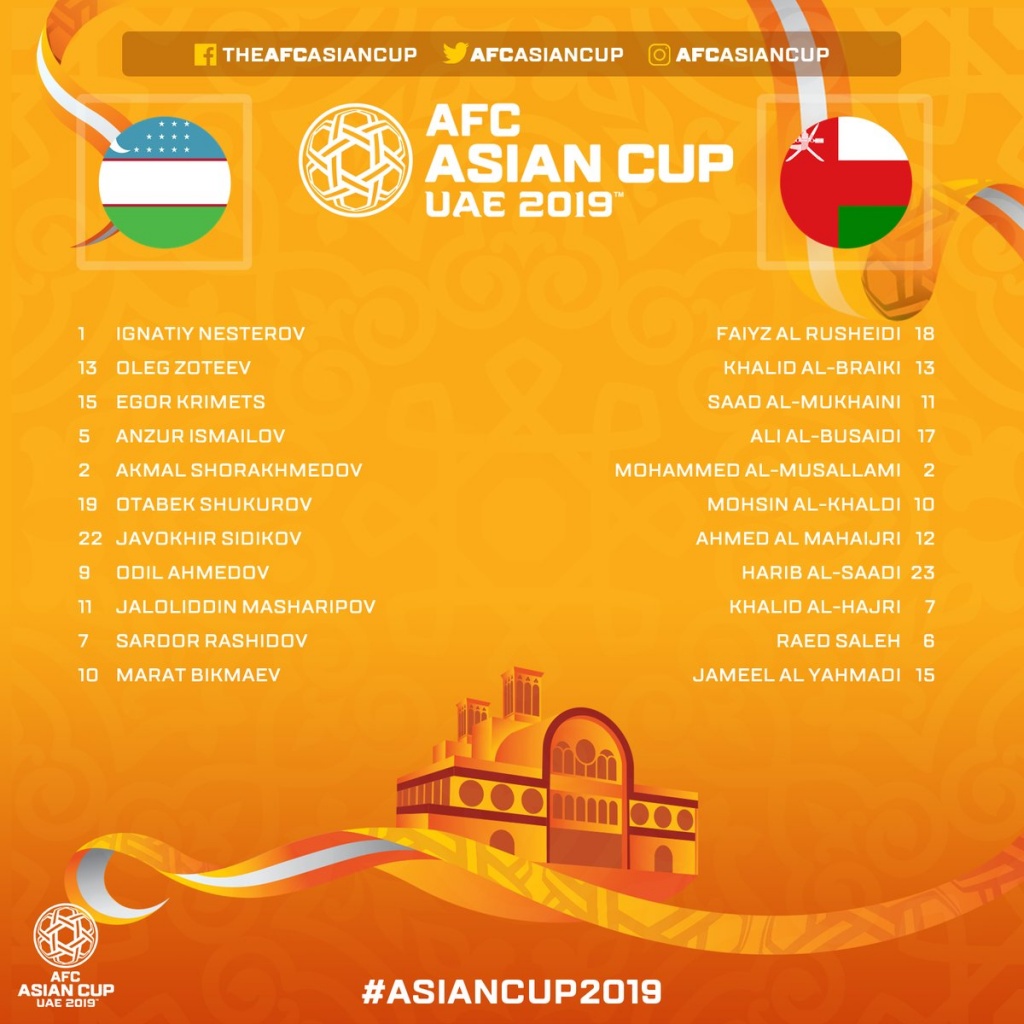 truc tiep uzbekistan vs oman vong bang asian cup 2019 duyen no cho trung tay a