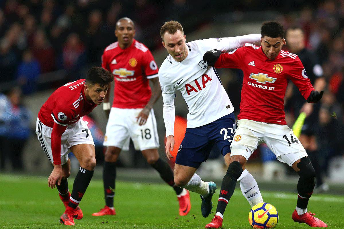 kenh xem truc tiep tottenham vs man united vong 22 ngoai hang anh