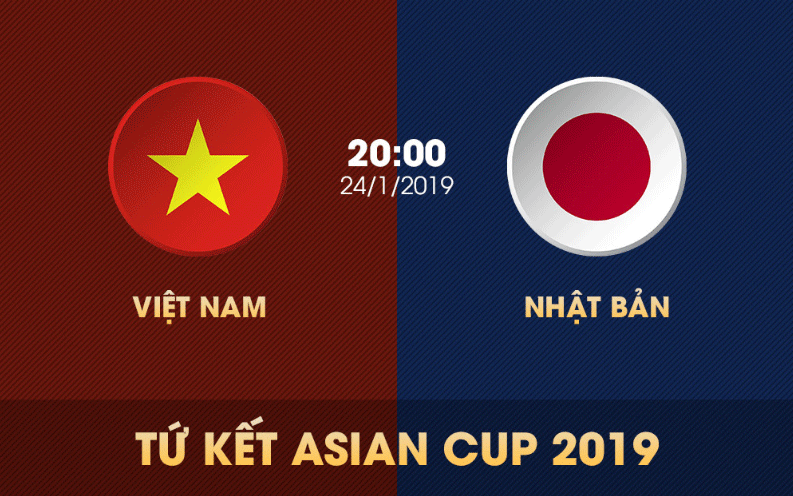 link xem truc tiep viet nam vs nhat ban tu ket asian cup 2019