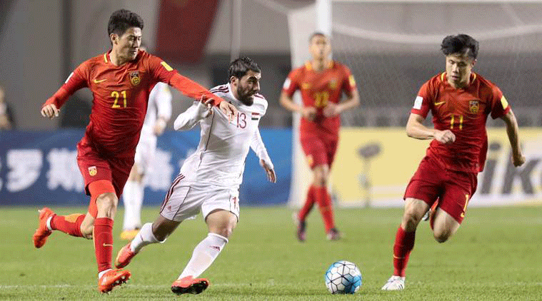 truc tiep trung quoc vs iran tu ket asian cup 2019 van li truong thanh gap da tang