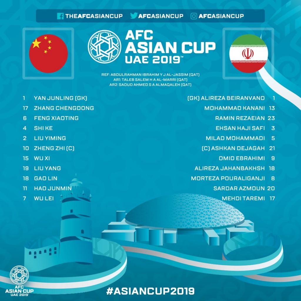 truc tiep trung quoc vs iran tu ket asian cup 2019 van li truong thanh gap da tang