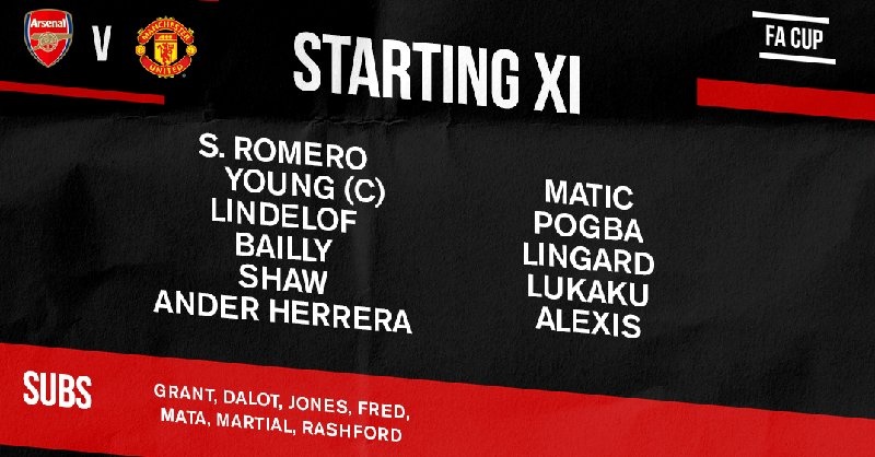 truc tiep arsenal vs man united vong 4 fa cup sanchez xuat kich