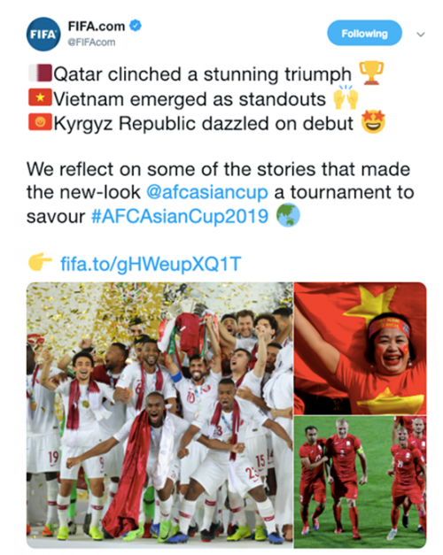 fifa ca ngoi man trinh dien an tuong cua tuyen viet nam tai asian cup