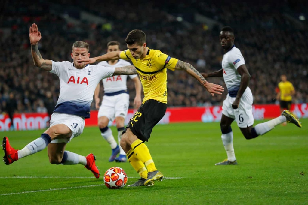 truc tiep tottenham vs dortmund doi khach lan luot ga trong gio minh chong do