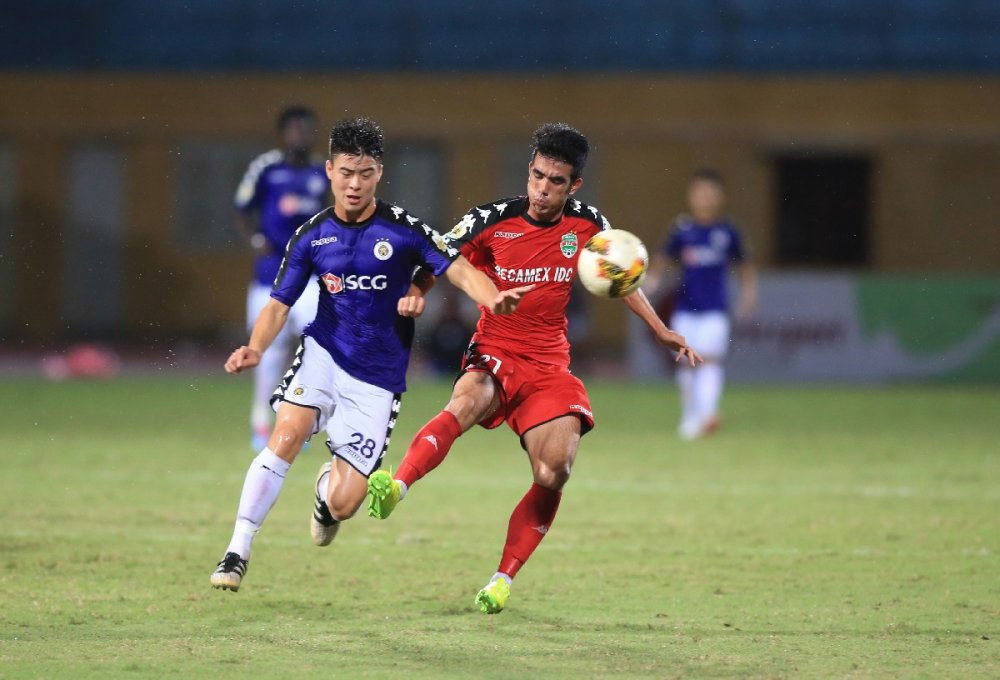 truc tiep ha noi fc vs becamex binh duong sieu cup quoc gia 2019 dam da truoc mua giai moi