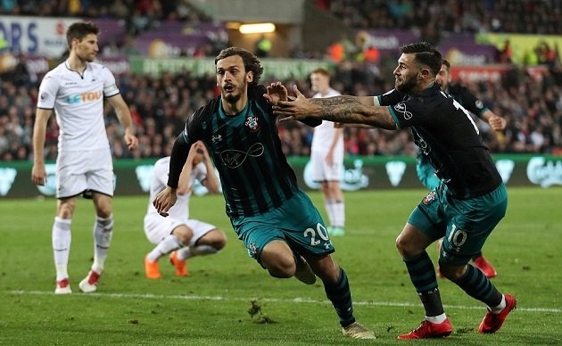 thang toi thieu swansea 99 southampton tru hang thanh cong