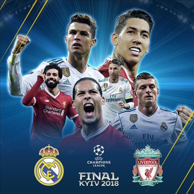 Chung kết Champions League 2018 - Real vs Liverpool