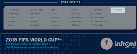 nong viet nam da co ban quyen phat song world cup 2018