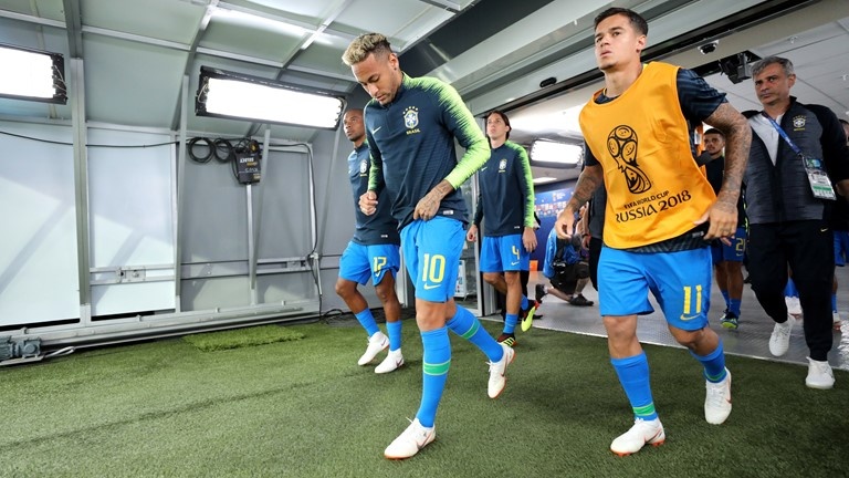 truc tiep brazil vs costa rica 19h00 226 bang e world cup 2018 cho neymar len tieng