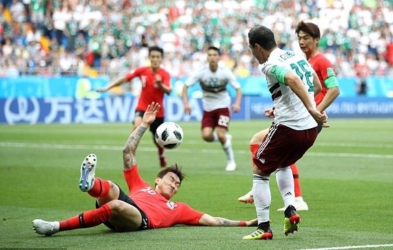 video ban thang ket qua han quoc vs mexico world cup 2018 tiec nuoi cho chien binh taeguk