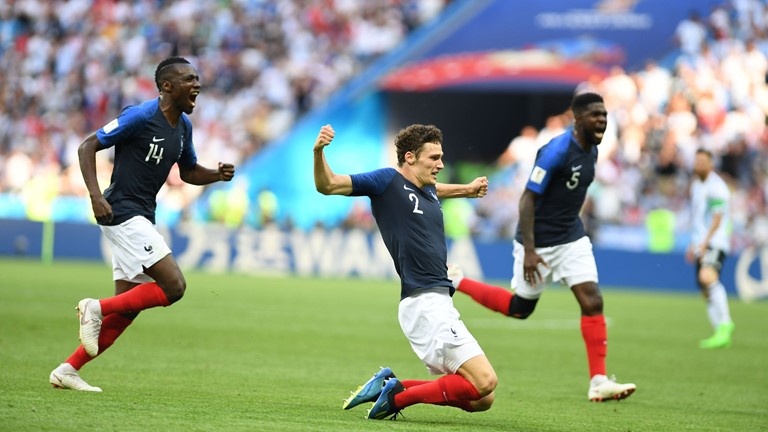 video ban thang ket qua phap vs argentina vong 18 world cup 2018 mbappe thang hoa phap di tiep xung dang