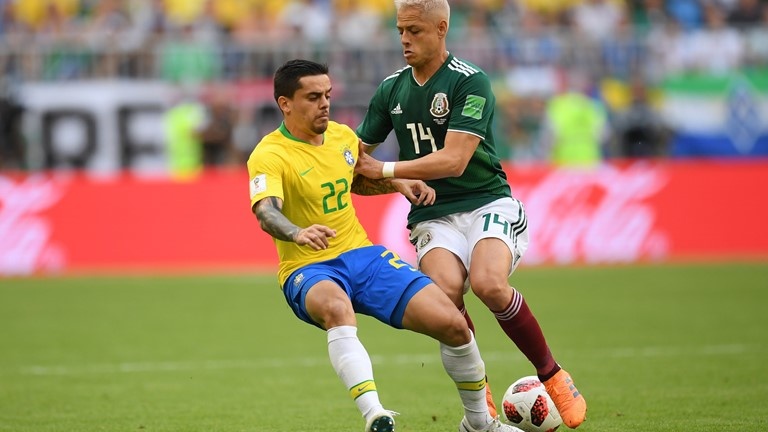 video ban thang ket qua brazil vs mexico vong 18 world cup 2018 neymar toa sang selecao dat chan toi tu ket
