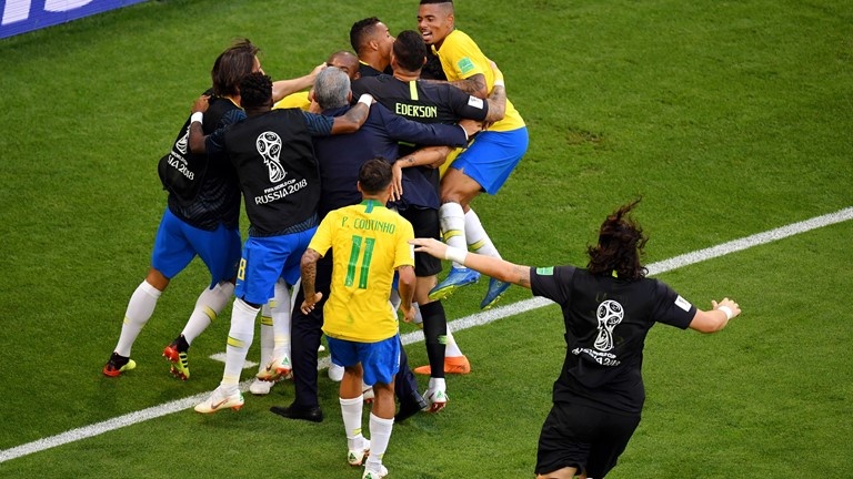 video ban thang ket qua brazil vs mexico vong 18 world cup 2018 neymar toa sang selecao dat chan toi tu ket