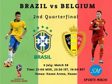 Soi kèo tài xỉu, phạt góc trận Brazil vs Bỉ, tứ kết World Cup 2018: Niềm tin vào những đôi cánh