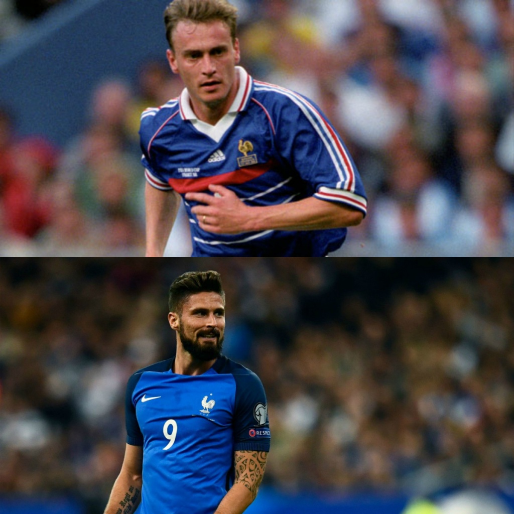 su giong nhau den ki la trong hai chuc vo dich world cup cua nguoi phap