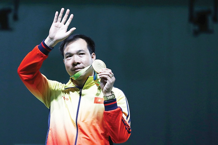 the thao viet nam xuat quan du asiad 2018 dem vang trong tui