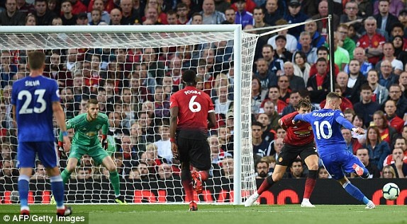 video ban thang mu vs leicester city than may man goi ten quy do chien thang trong ngay khai mac nha