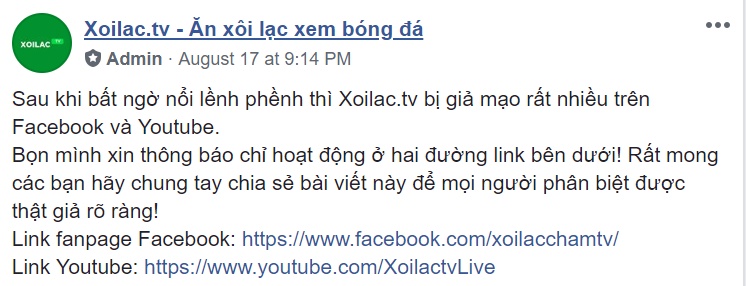 xoi lac tv chinh chu bi dao nhai cong dong mang ra suc bao ve