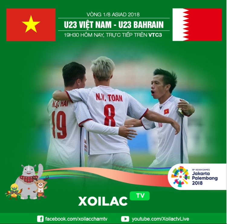 vov co ban quyen asiad 2018 xoi lac tv dung phat lau tran u23 viet nam vs u23 bahrain