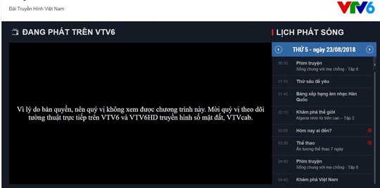 giam doc vtc noi gi ve viec vtv6 duong dot ngat song tran olympic viet nam bahrain