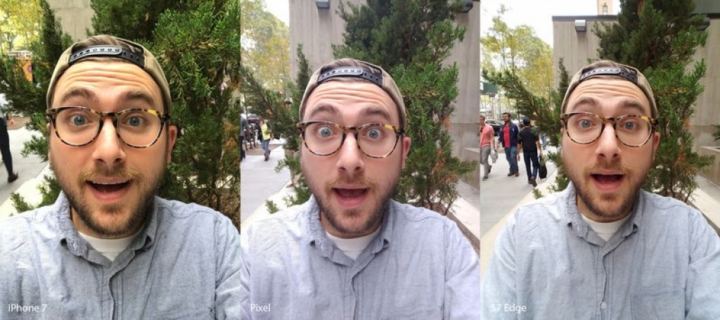 google pixel iphone 7 va galaxy s7 edge so tai camera