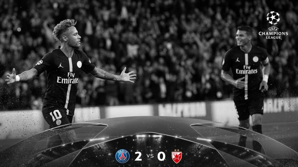 truc tiep psg vs crvena zvezda cu dup neymar chu nha vuon len dan truoc
