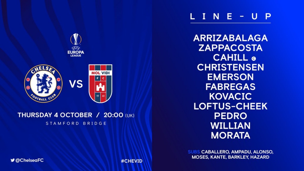 truc tiep europa league chelsea vs vidi stamford bridge mo dai tiec