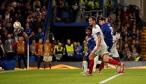 truc tiep europa league chelsea vs vidi morata no sung chu nha vuon len dan truoc