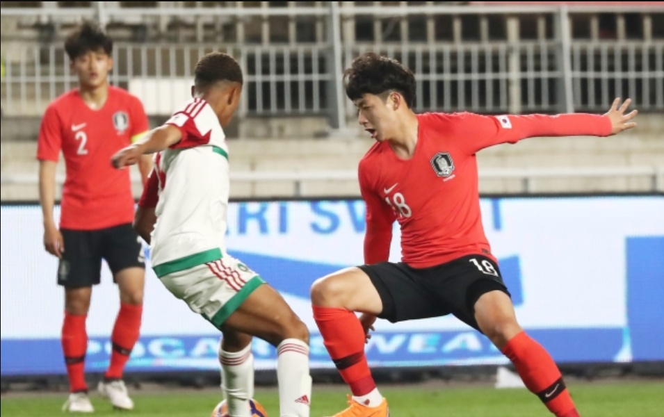 kenh xem truc tiep u19 han quoc vs u19 tajikistan tu ket u19 chau a 2018